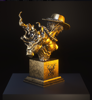 Busto Portgas D. Ace One Piece