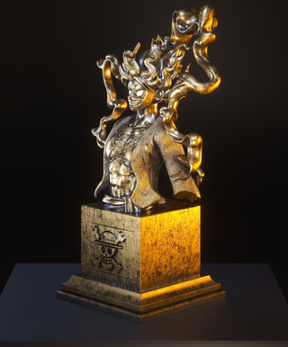 Busto Luffy Gear 5 One Piece