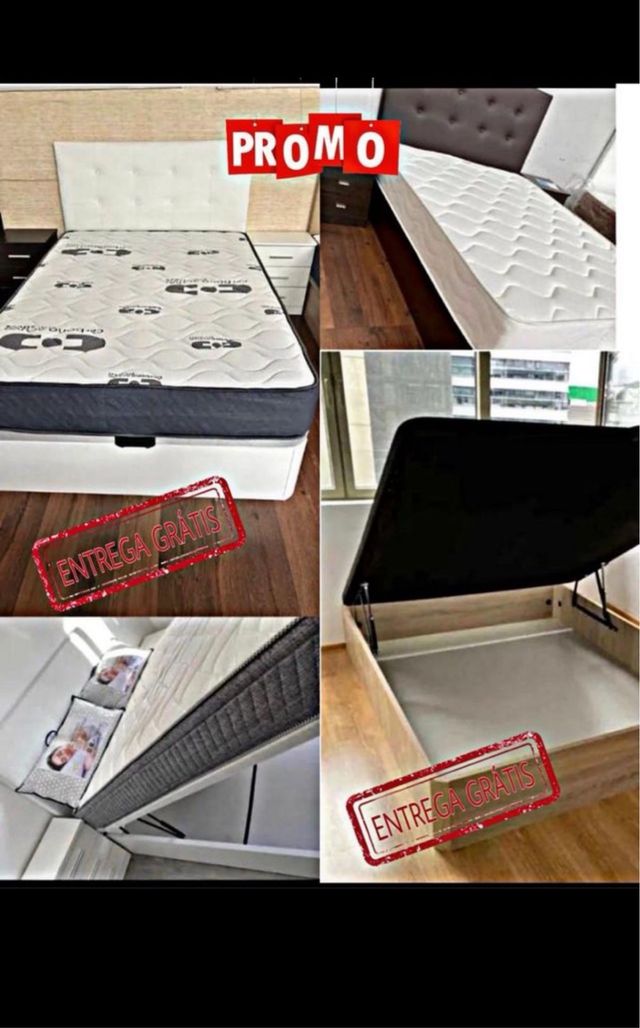 Canapé abatible + colchón