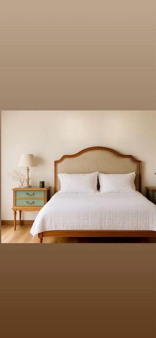 Mesitas noche vintage - Madera