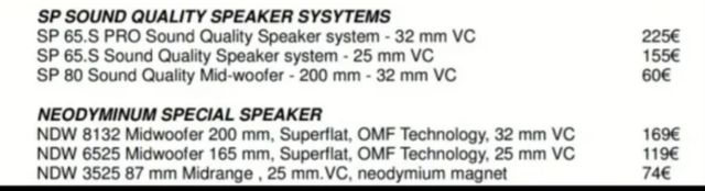 Altavoz IMPACT 8" - Negro