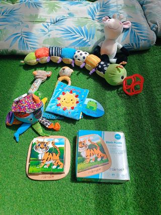 Juguetes bebé sensoriales