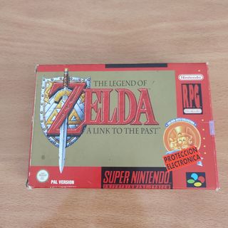 Zelda: A Link To The Past Super Nintendo PAL ESP