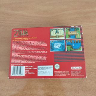 Zelda: A Link To The Past Super Nintendo PAL ESP