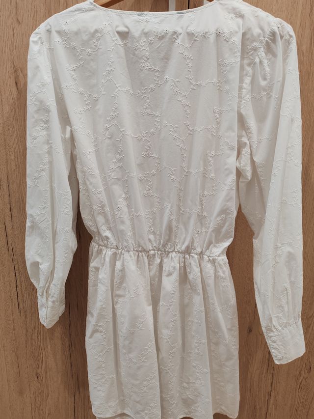 Vestido blanco Zara talla L