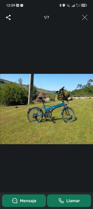 Bicicleta eléctrica plegable