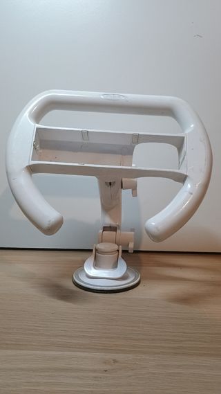Soporte Volante Wii Blanco