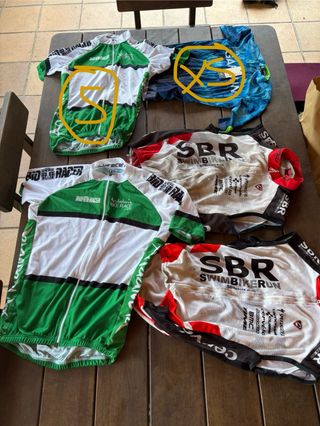 Lote ropa ciclismo - 31 uds