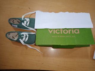 Zapatillas Victoria bebé - Verdes