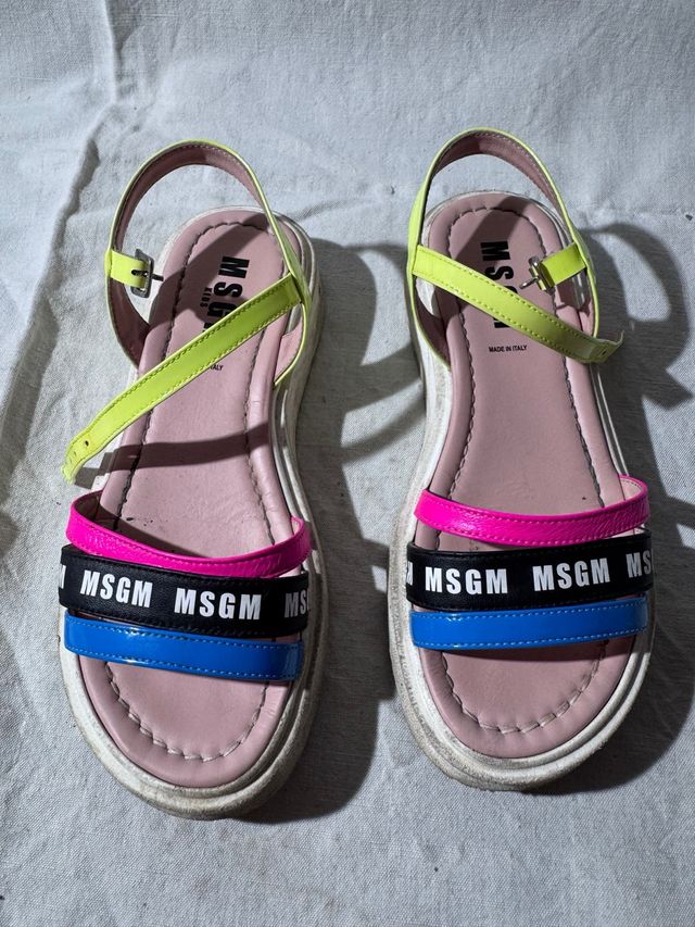 Sandali MSGM bimba multicolor n33