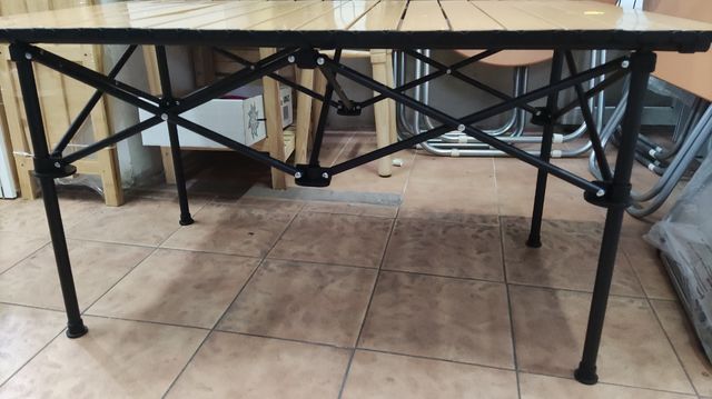 Mesa plegable camping - Metal