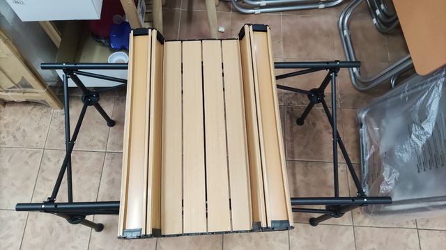 Mesa plegable camping - Metal