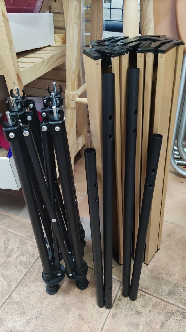 Mesa plegable camping - Metal