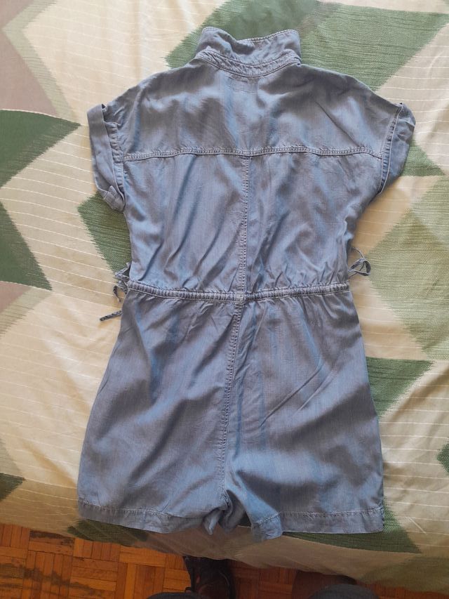 Macacão Jeans - Azul