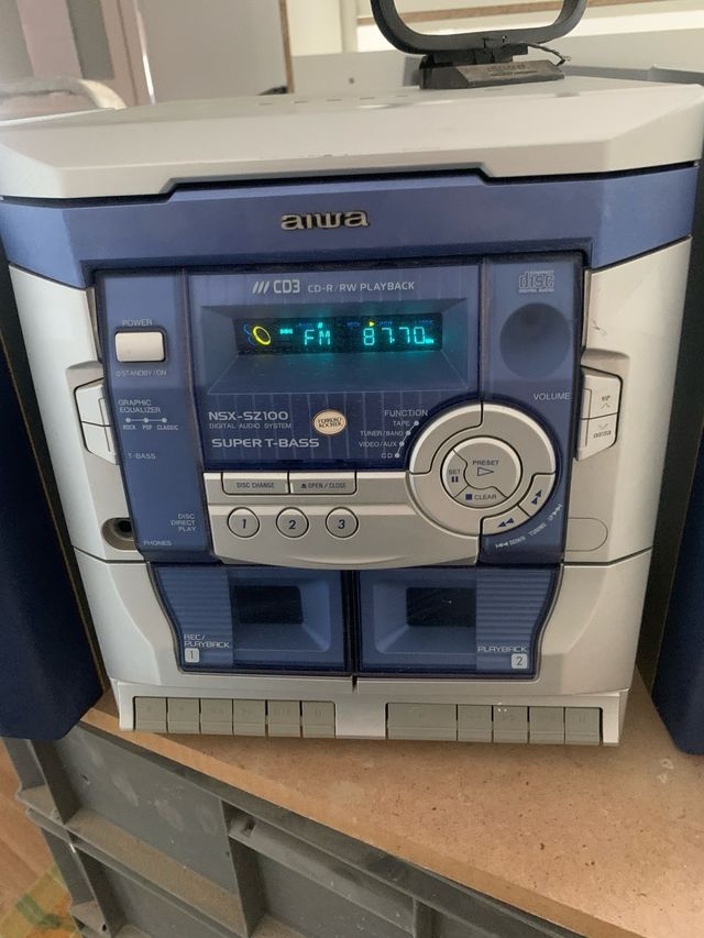 Minicadena Aiwa NSX-SZ100 CD-R/RW