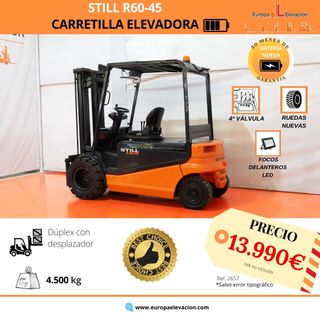 CARRETILLA ELEVADORA ELECTRICA TOYOTA