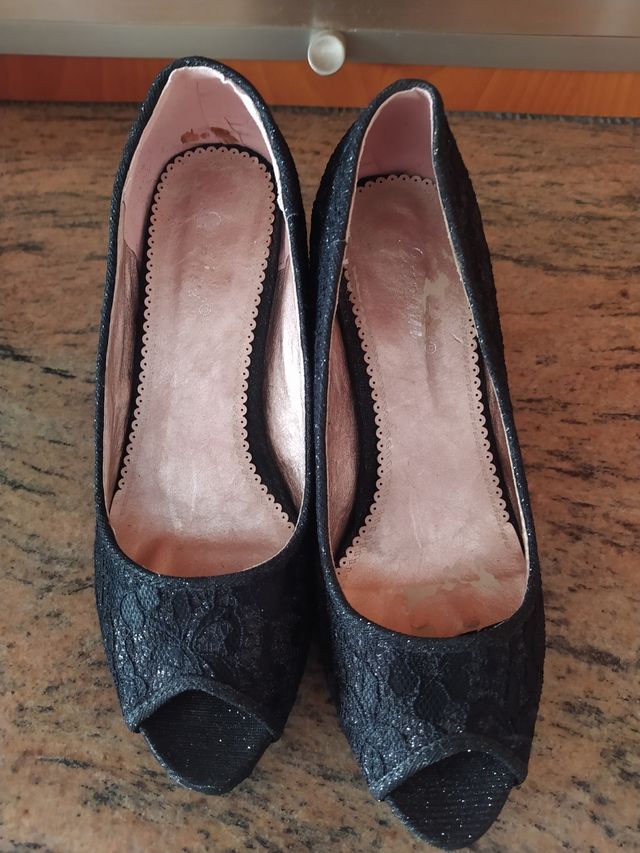 Zapatos mujer brillo sin estrenar
