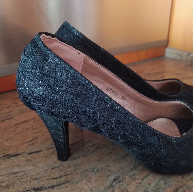 Zapatos mujer brillo sin estrenar