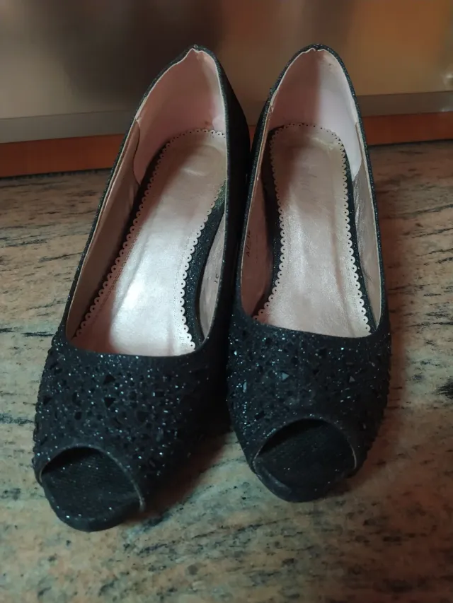 Zapatos mujer brillo sin estrenar