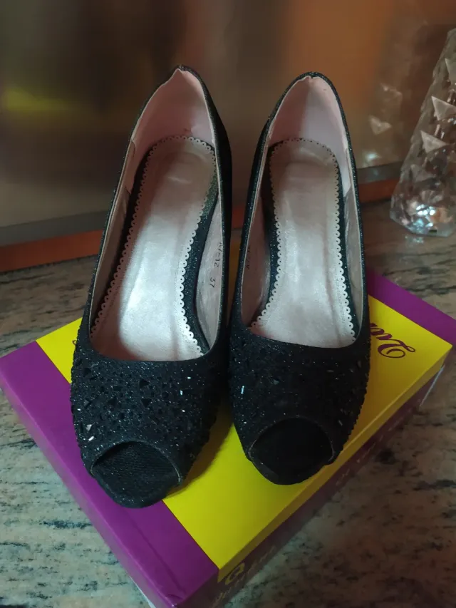 Zapatos mujer brillo sin estrenar