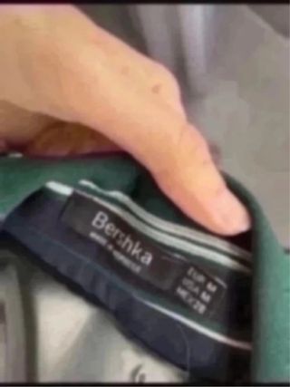 Mono corto de manga larga estampado de rayas