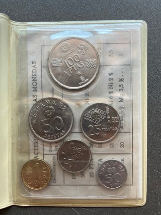 Monedas Mundial España'82 SERIE 80