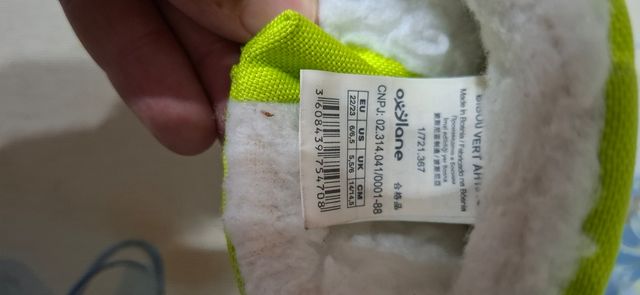 Botas nieve bebé niño niña 22 23