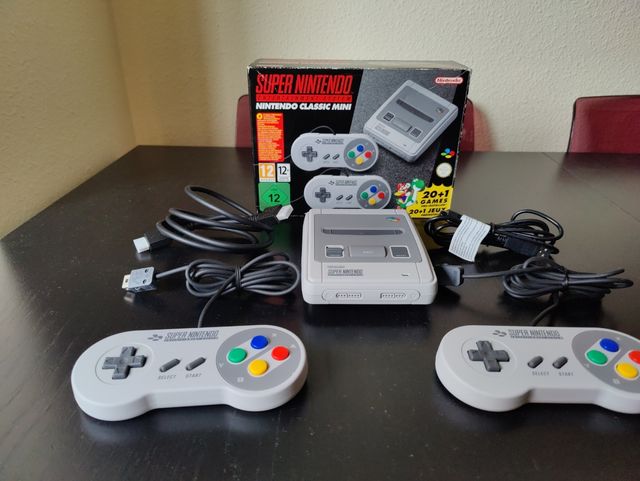Super Nintendo Classic Mini - 20 juegos