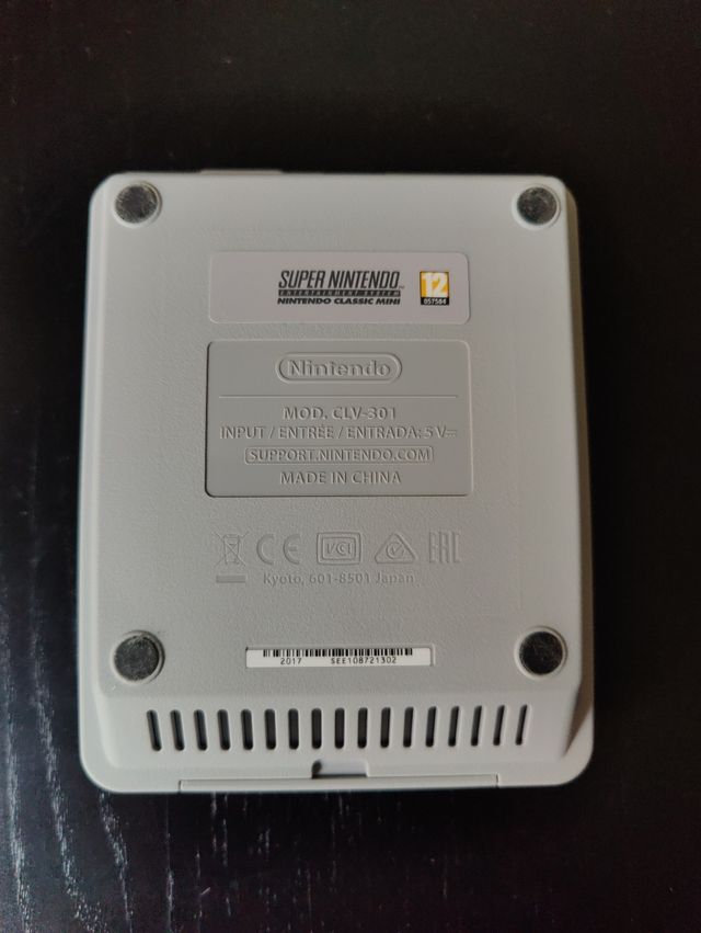 Super Nintendo Classic Mini - 20 juegos