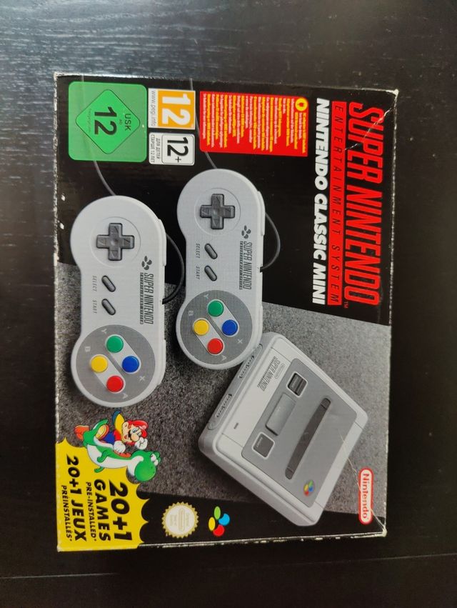 Super Nintendo Classic Mini - 20 juegos