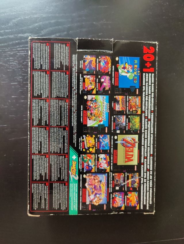 Super Nintendo Classic Mini - 20 juegos