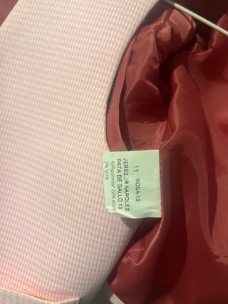 Chaqueta y chaleco niña - JIMENEZ Rosa palo.