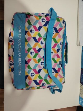 Bolso bandolera Benetton multicolor