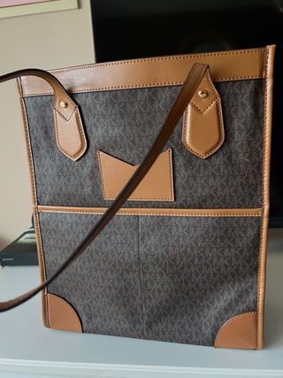 Bolso Michael Kors de hombro - Beige/Marrón 