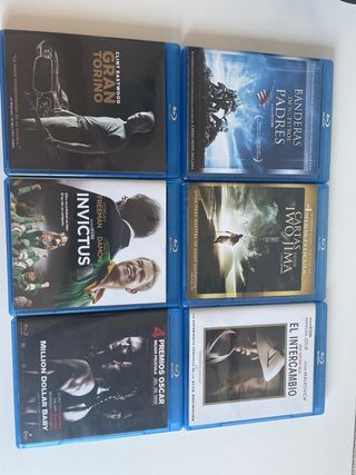 6 Blu-rays. Clint Eastwood.