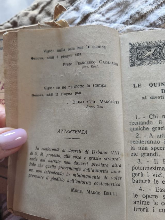 Lotto due libri religiosi