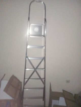 Escalera aluminio 8 peldaños