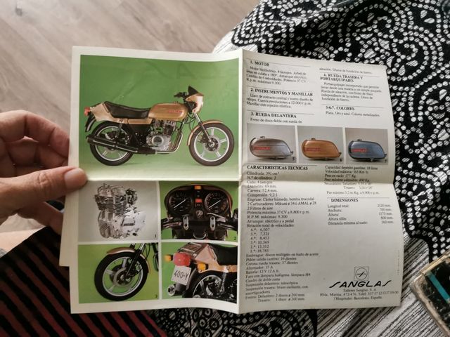 Manual Sanglas 500-S2