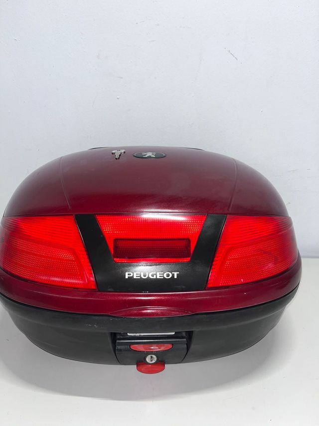 Maleta moto PEUGEOT roja