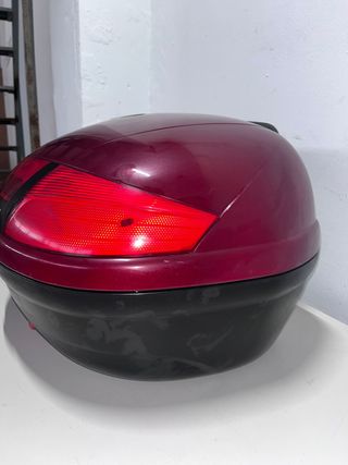 Maleta moto PEUGEOT roja