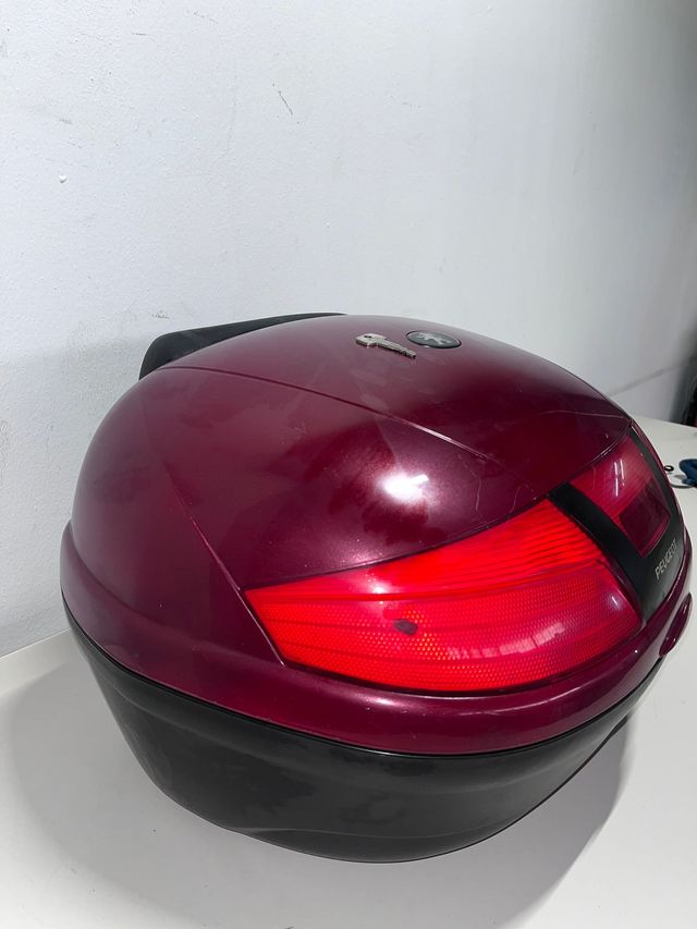 Maleta moto PEUGEOT roja
