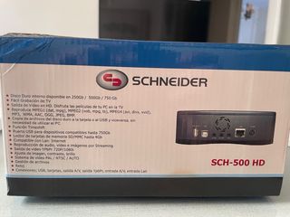 Schneider SCH-500 HD 250GB - Reproductor Multimedi