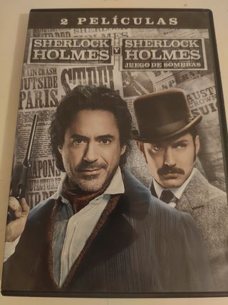 DVD Sherlock Holmes (2 Películas)