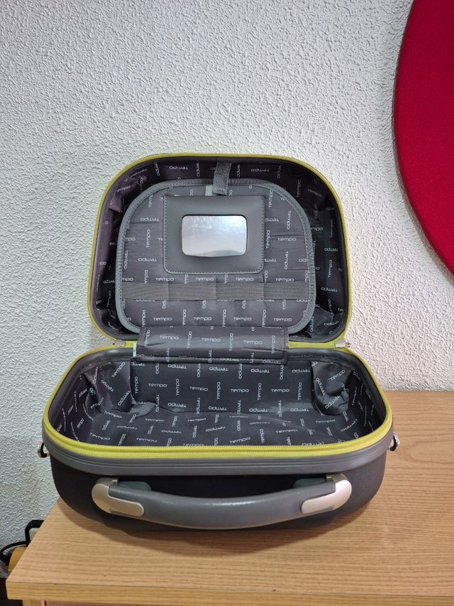 Neceser rígido Tempo verde