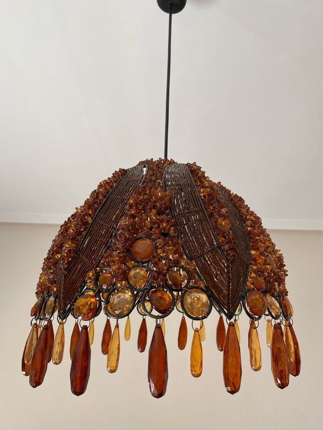 Lampada da soffitto a sospensione.