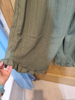 Pantalón Culotte Verde Militar - Talla M