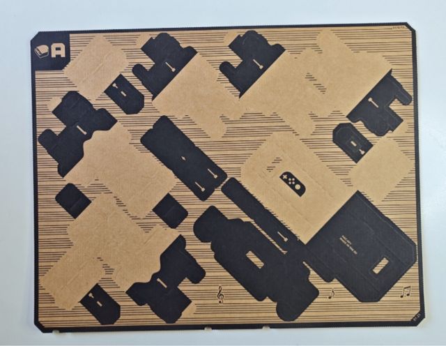 Nintendo Labo Piano: Cartones