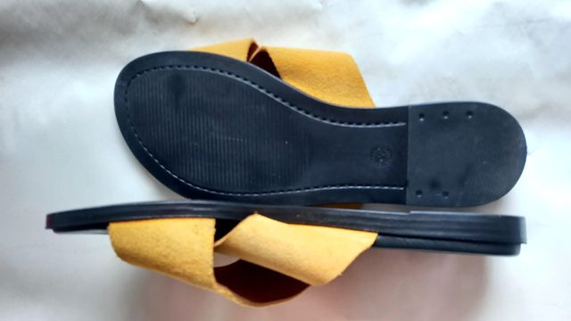 Sandalias Bryan Stepwise amarillas, 37