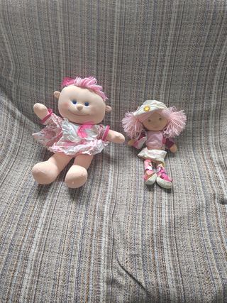 Set di 2 bambole di pezza