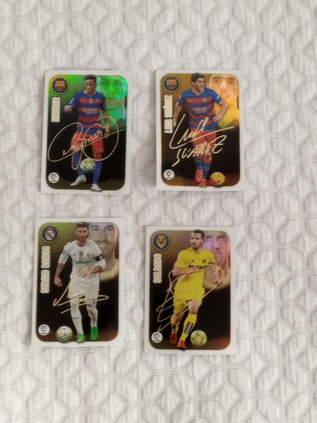 Cromos Liga 16-17 Serie Oro